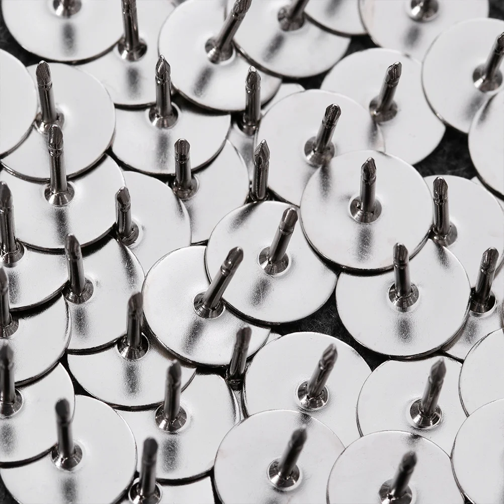 

100 шт., спинка клатчи-бабочки, 10 мм, никелевая основа для Diy, булавки для лацканов, кнопки для галстука, брошь, застежки, принадлежности для изготовления ювелирных изделий