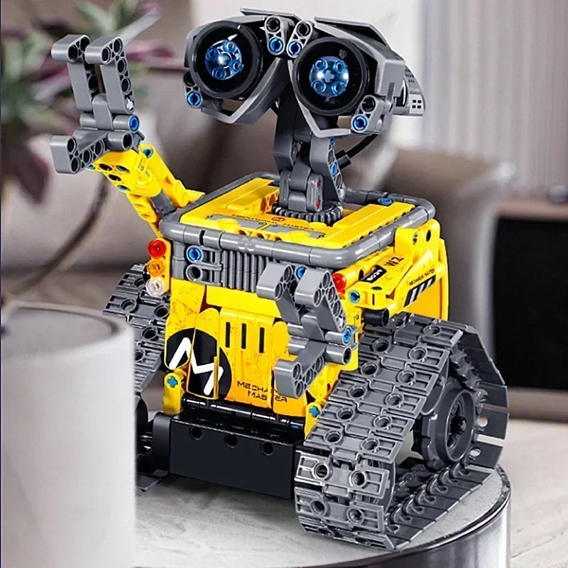 3 in 1 APP RC Technical Blocks Miniso Wall E Robot Brick Space Droid Model Building Toys Friends Gift Birthday Christmas