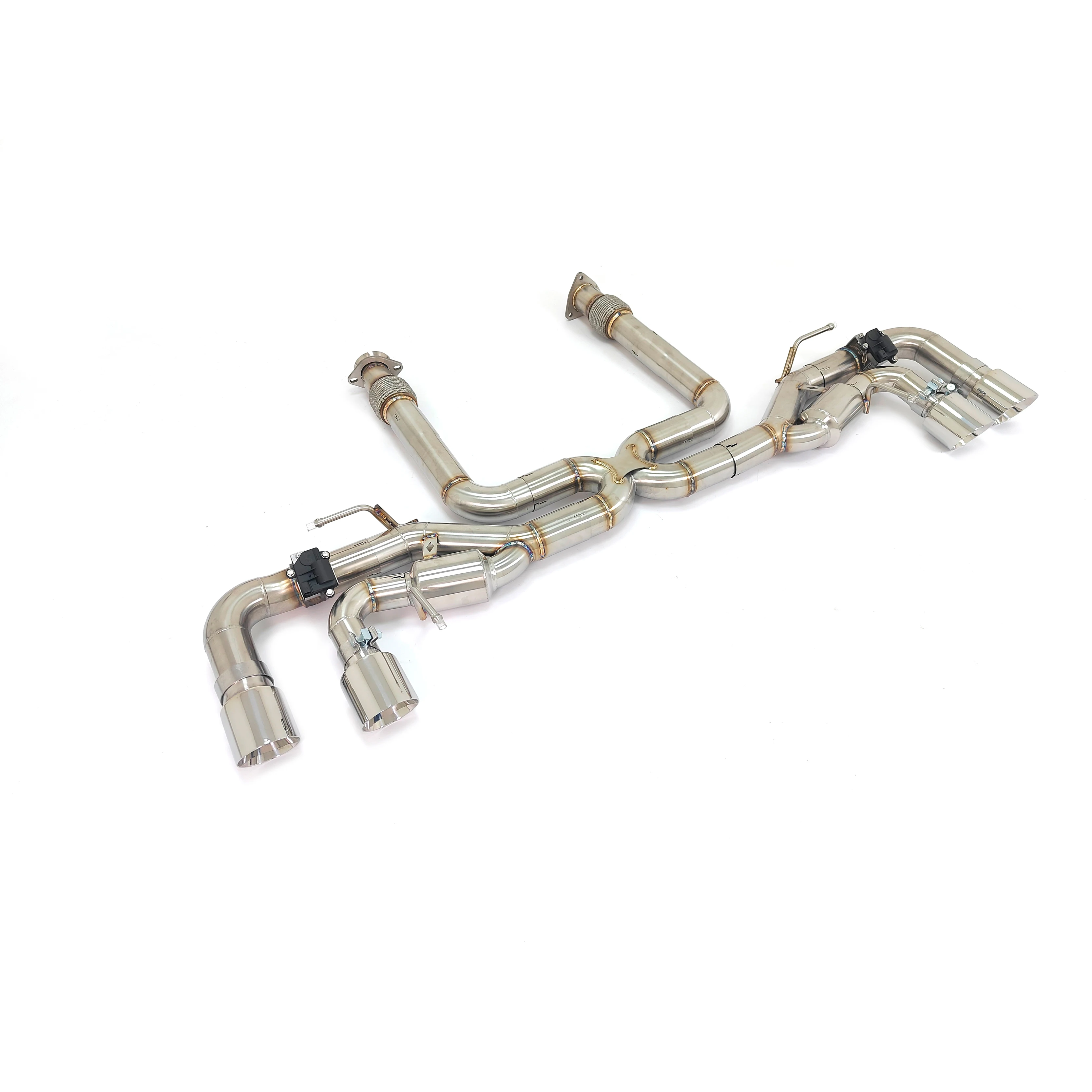 

High Quality CSZ Stainless Steel C8 Exhaust for Chevrolet Corvette C8 6.2L Valved Axleback With Remote Control Exhaust System