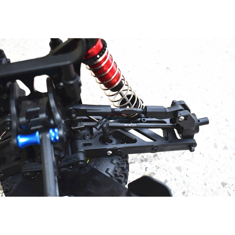 GPM para ARRMA 1/7 MOJAVE EXB 6S, accesorios de actualización, eje de transmisión CVD trasero de acero endurecido de Metal, hueso de perro ARA310953 AR310431