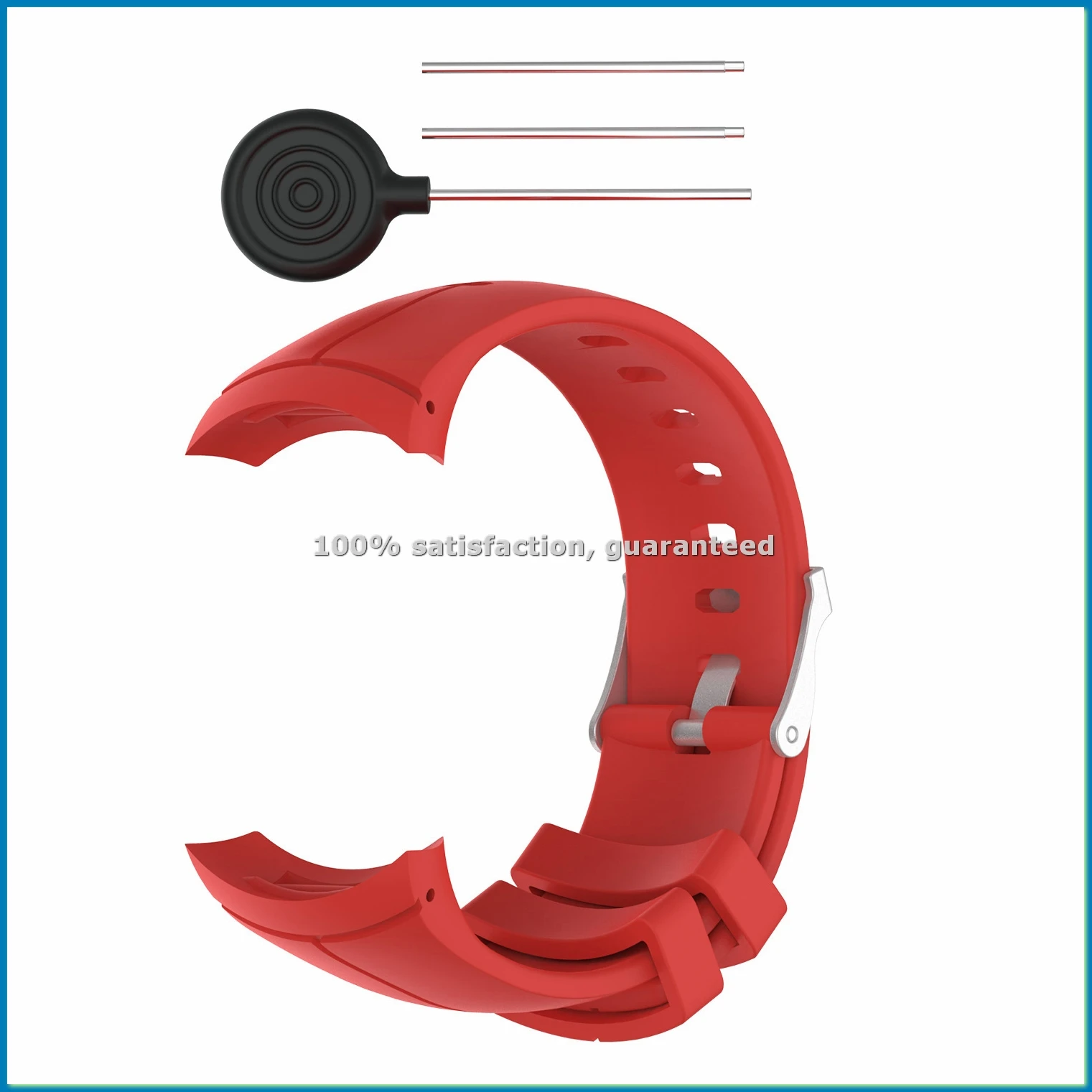 

Силиконовый сменный ремешок для умных часов ULTRA Sport, черный-ABFB