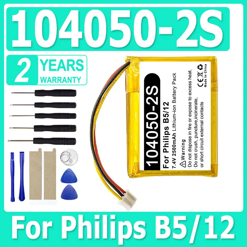 

Высококачественный сменный аккумулятор 104050-2S для Philips B5/12, Fidelio B5, Fidelio HTL9100, Fidelio HTL9300 + набор инструментов