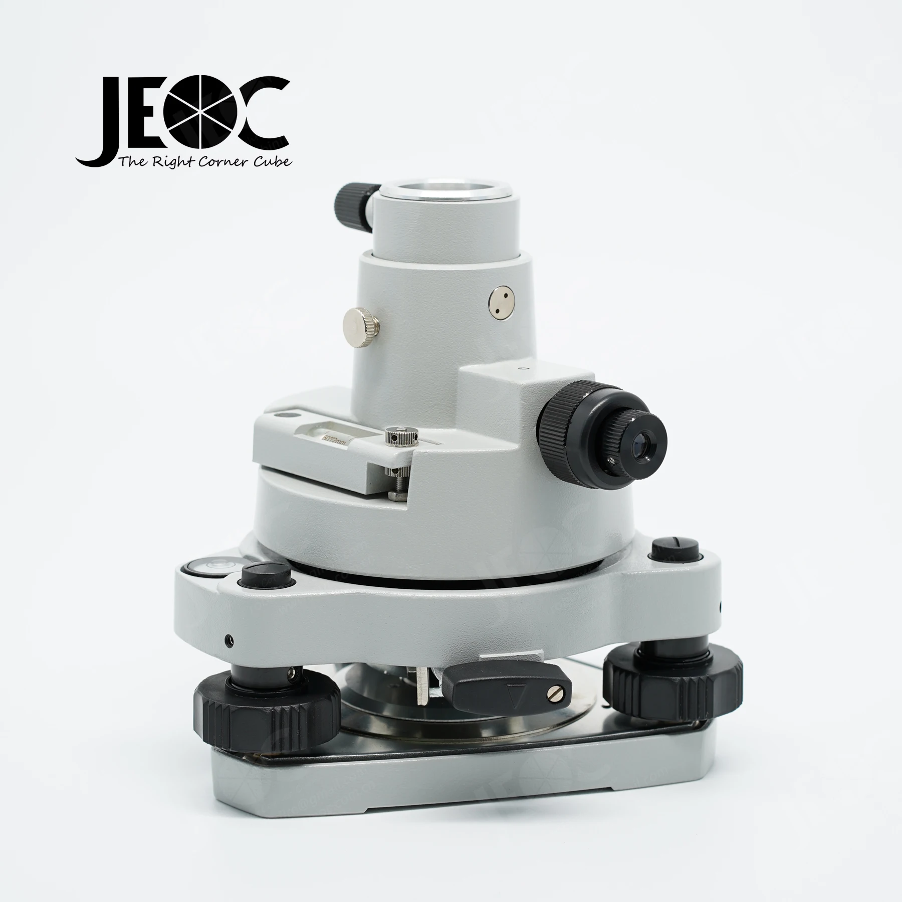 JEOC Tribrach & Adapter, Japanese Style with Optical Plummet, Yellow Gray Black, Land Surveying Equipment Accessories