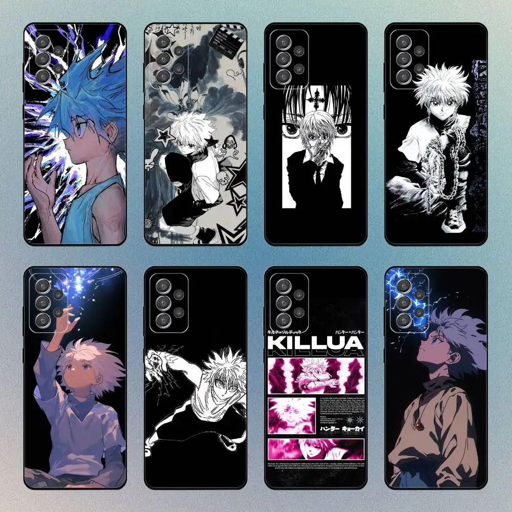 

Killua Hunter X h-Hunter Phone Case For Samsung Galaxy S25,S24,S21,S22,S23,S30,With Bracket Cover