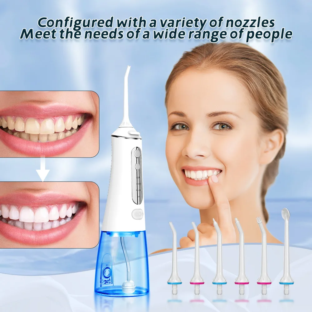 شطف أسنان كهربائي، منظف أسنان منزلي محمول، مزيل حساب التفاضل والتكامل، جهاز تنظيف الأسنان بالماء، جهاز ري الأسنان، منظف الأسنان