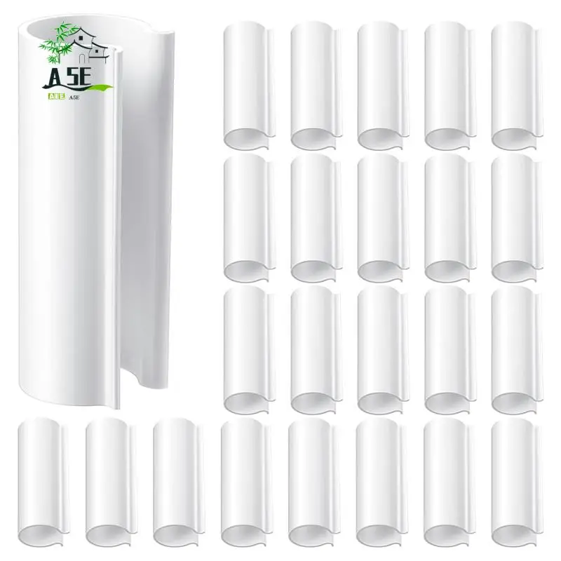 

A05E-32 Piece Snap Clamp For PVC Pipe Greenhouses,Row Covers,Pool Cover Clips,Shelters,Bird Protection(For 1/2 Inch PVC Pipe)