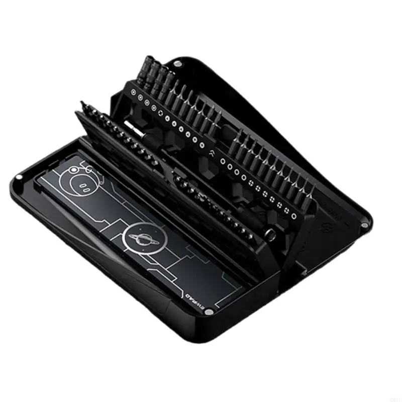 Q81C Space Saving Phone Electronics Repair Toolkit Containing Screwdriver Accessories Suitable for Mobile Device Maintenance