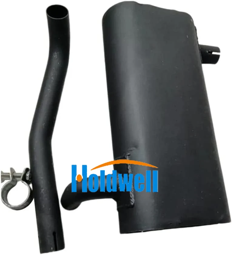 Holdwell Muffler RD411-42403 Compatible for Kubota Excavator U45-3 U50-3 KX121-3 KX161-3