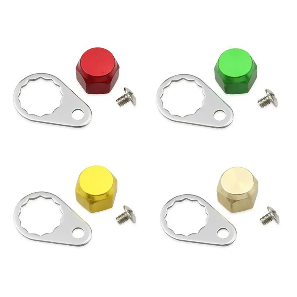 

1SET Economical Baitcasting Fishing Reel Handle Screw Nut Locking Cap Replacement for most/Reels Fishing Tools fly reel