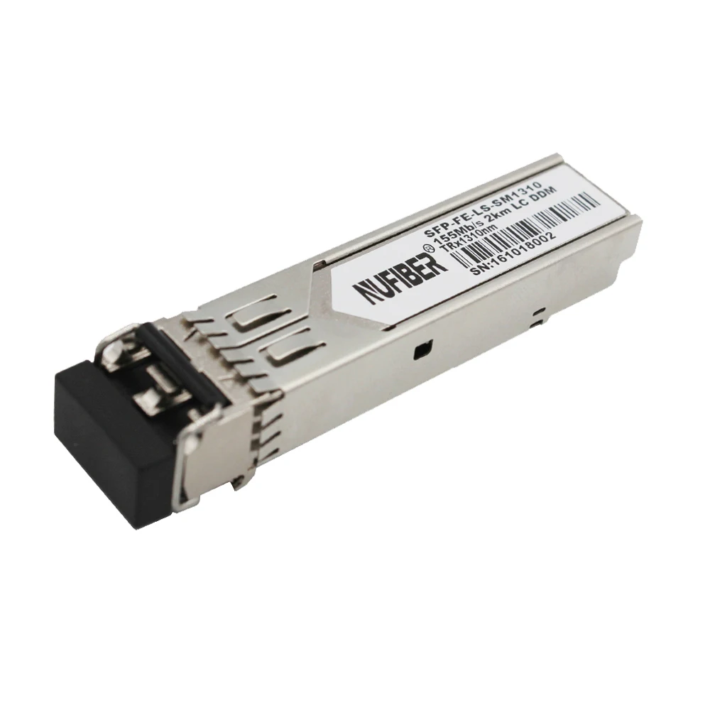 

2PCS 155Mb/S SFP Transceiver Multi Mode Dual Fiber 2km 1310nm LC DDM
