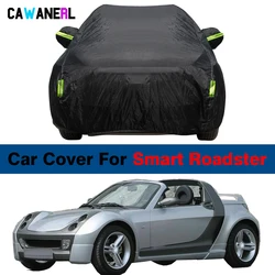 Waterproof Full Car Cover For Smart Roadster Outdoor Summer Sun Shade Anti-UV Winter Snow Rain Wind Protection Auto Cover