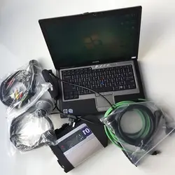MB Star C4 SD พร้อมซอฟต์แวร์ V12/2024 X-ntry และ 360g SSD/320g HDD 90% แล็ปท็อปใหม่ D630 4gb ram เครื่องมือวินิจฉัยอัตโนมัติ