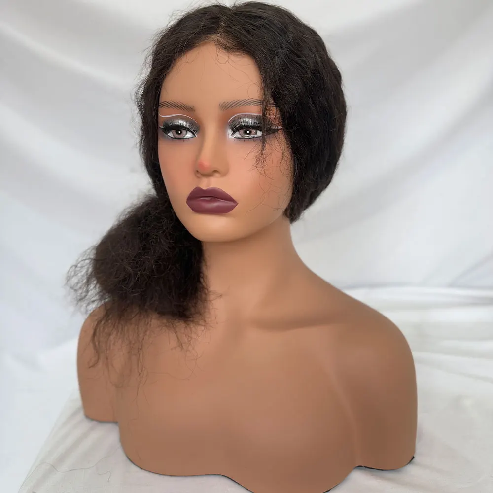 

Женская пластиковая голова манекена премиум-класса — универсальная модель дисплея для париков, солнцезащитных очков, сережек и ювелирных изделий | Профессиональный салон