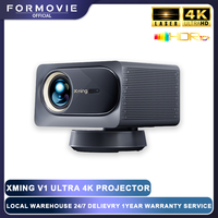 Formovie Xming v1 Ultra Projector Native 4K Laser Cinema Portable Mini LED 2+32GB Projector 700 CVIA Lumens Dolby Audio Beamer