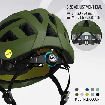 Casco da ciclismo ricreativo OutdoorMaster GemMIPS - Ventilazione multi-ambiente e due fodere rimovibili 10 best sales casco da bicicletta mips - №9