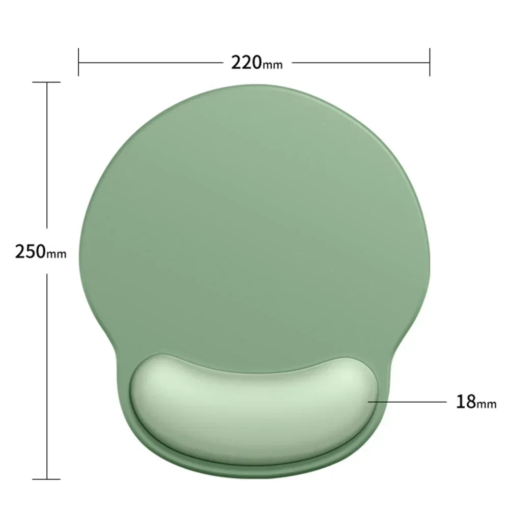 Ergonomic Mouse Pad with Wrist Support Pad with Wrist Rest Computer Mouse Pad For Laptop Mousepad With Non-Slip Rubber Base