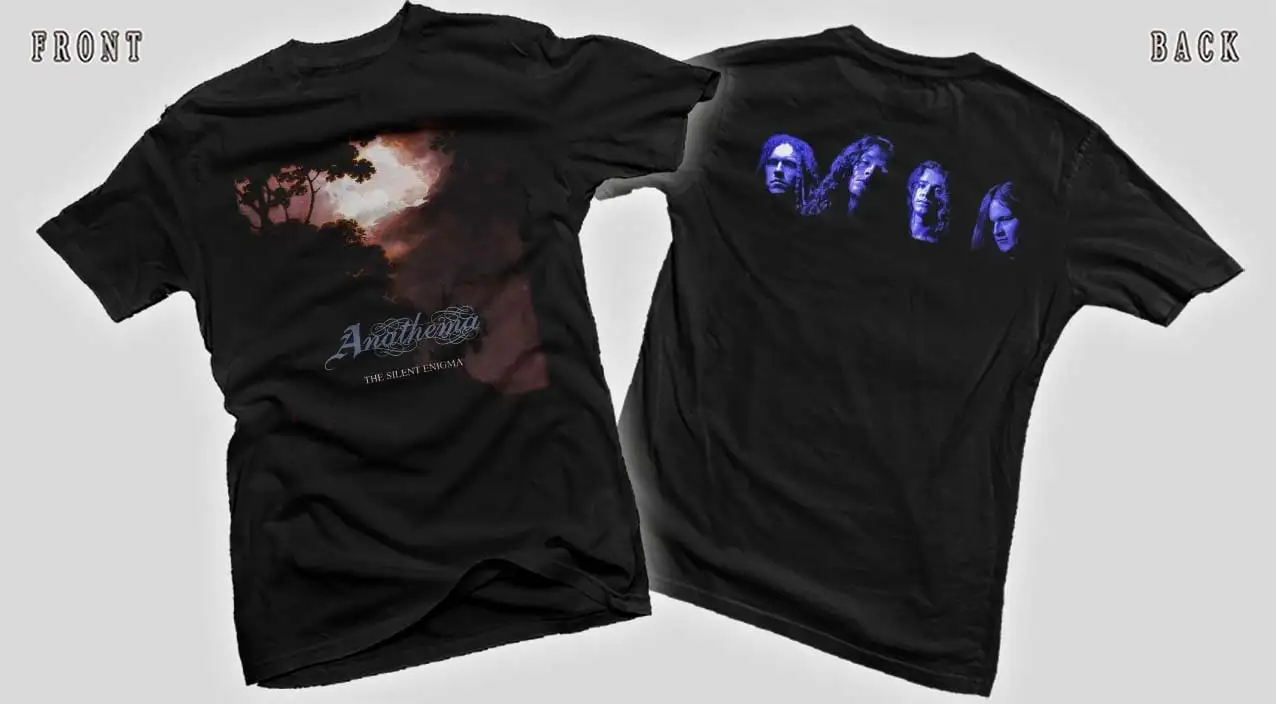 New D T G Printed T-shirt ANATHEMA the Silent Enigma