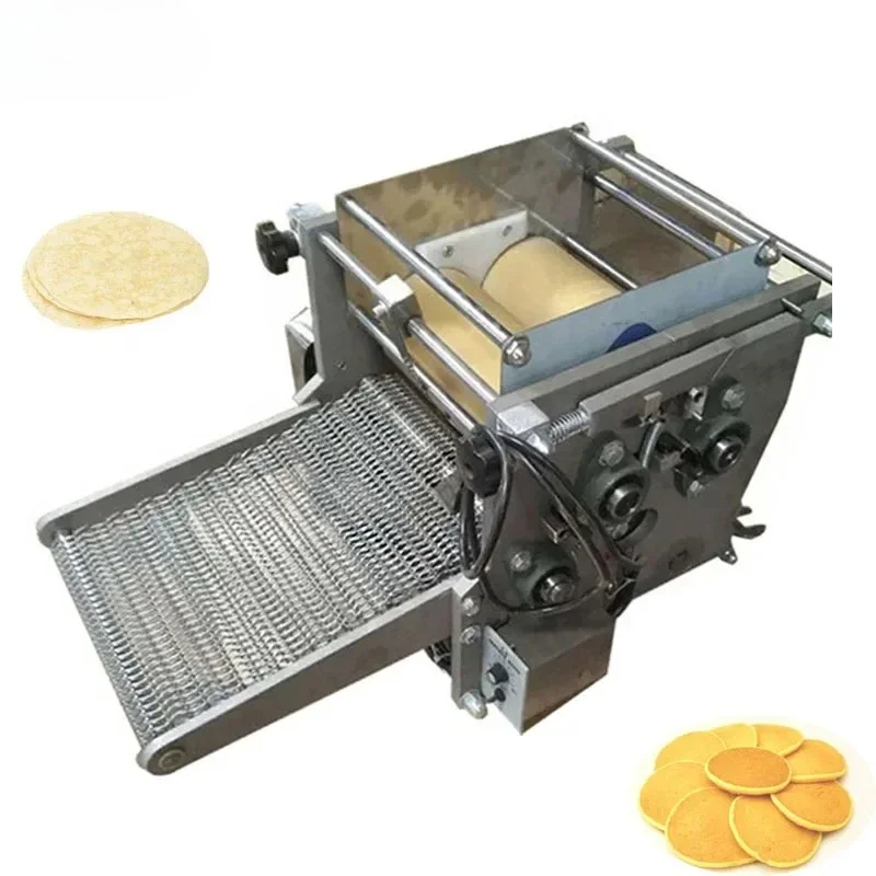 LXT 18CM 110V 220V Automatic Commercial Corn Mexican Tortilla Machine Taco Roti Maker Press Tortilla Making Machine