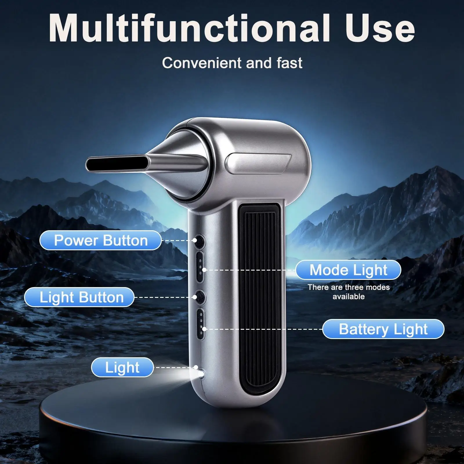 

Электрическая воздуходувка для удаления пыли с компьютерных клавиатур, шерсти животных и ковров