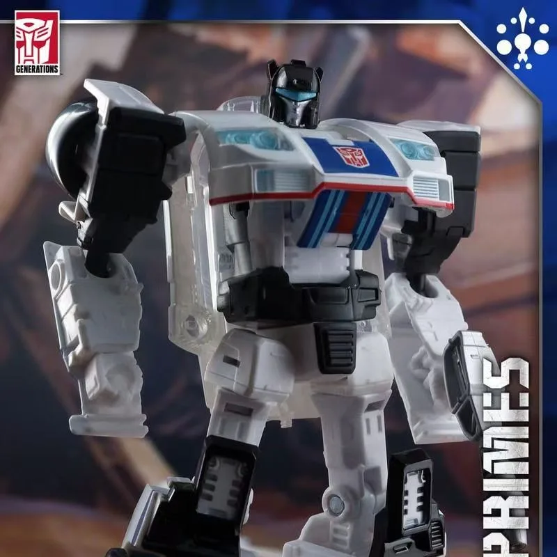 In Stock Hasbro Transformers Generations Power Of The Primes Deluxe Class Jazz Robot Action Figure, Collectible Gifts, Ornament view 2