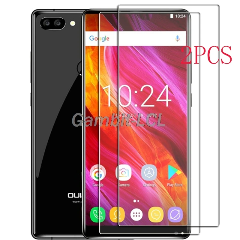 For Vernee Mix 2 Tempered Glass Protective ON  Mix2 5.99INCH Screen Protector Phone Cover  Film