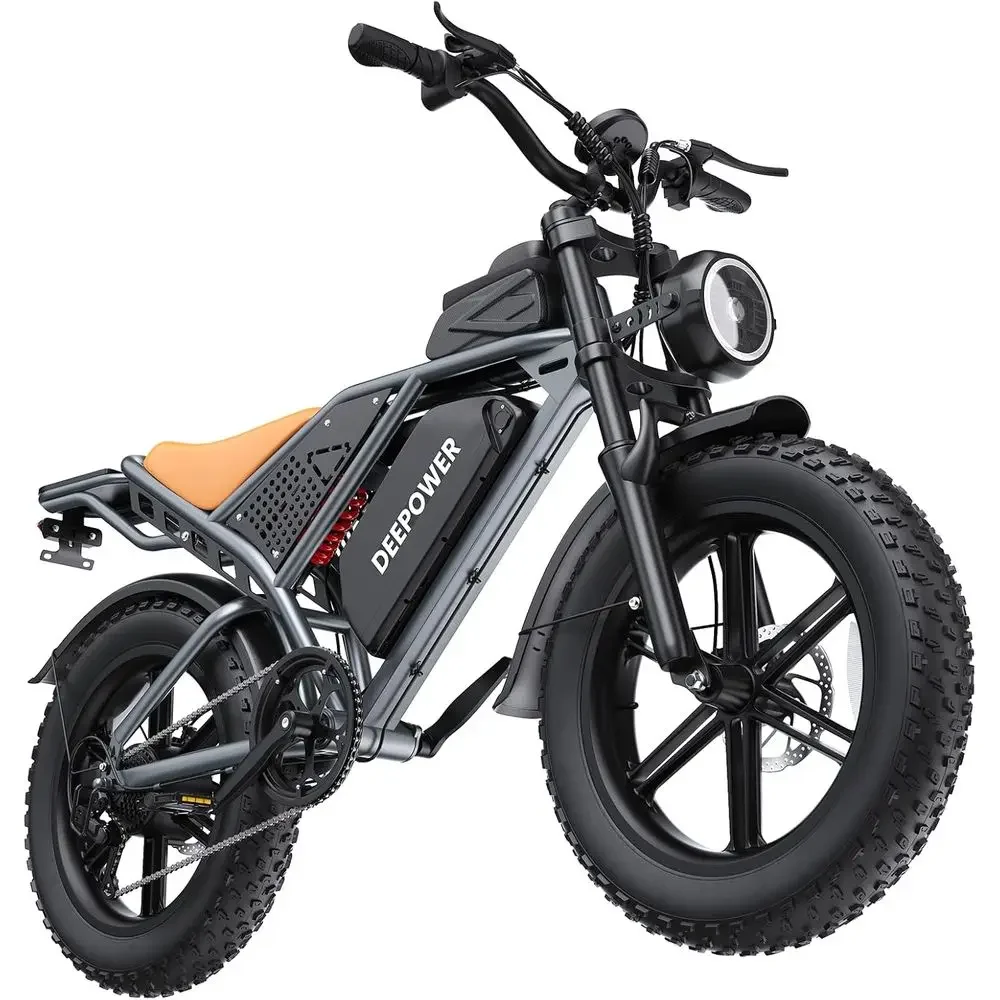 

High-Performance 2000W Electric Dirt Bike with 48V Battery, Up to 160 Miles Range, Dual Suspension