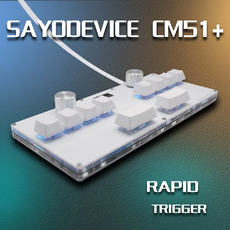 Custom Gaming Keyboard With Rapid Trigger Rhythm Game Keypad Precision Response Controller For Rhythm Music Gaming On Desktop Pc