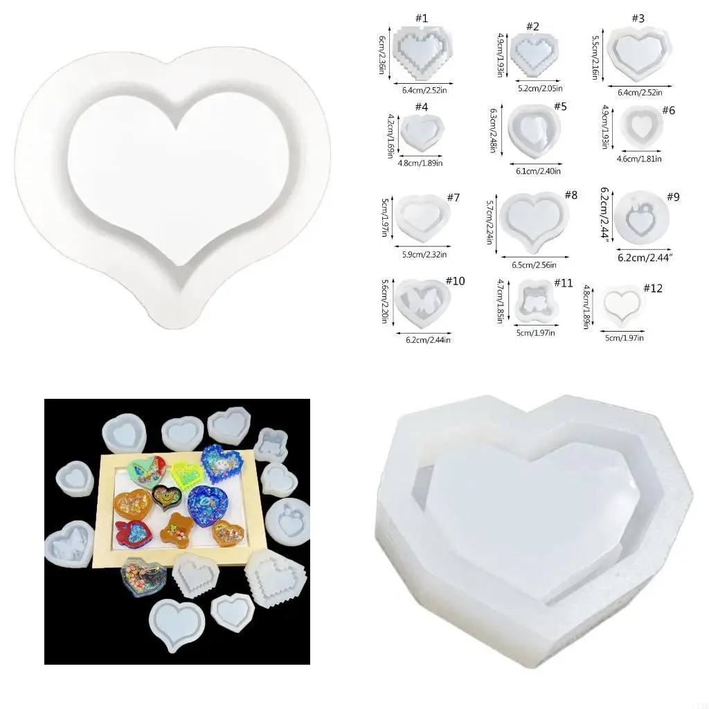

Resin Casting Shaker Mold,Epoxy Silicone Molds,Resin Shaker Molds