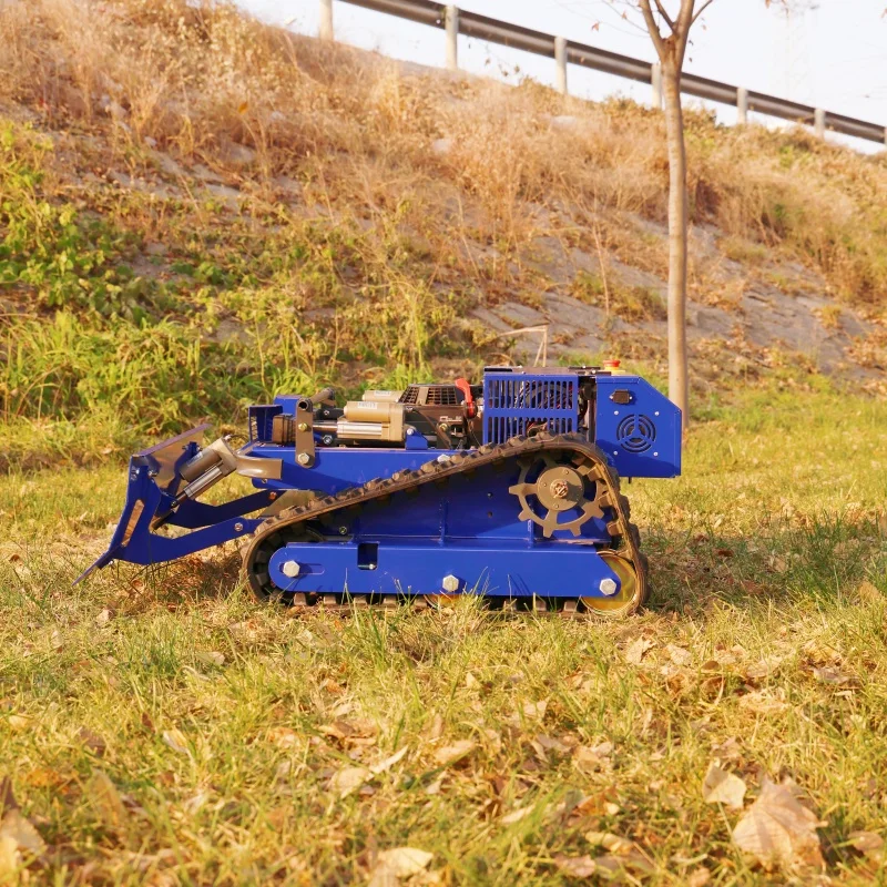 Anpassbarer Roboter-Rasenmäher, Garten-Rasenmäher, ferngesteuerter Rasenmäher mit Schneeschaufel und Schneeschieber