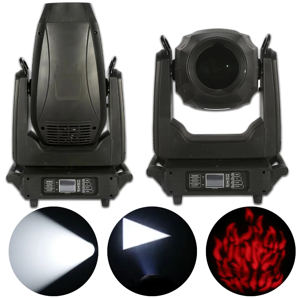 LED CMY CTO 3in1 Beam Spot Wash Moving Head Light 800W LED Profile With Framing Moving Head Light wedding DJ Effect Lightings