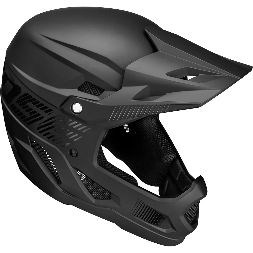 Title Full Face Team Issue Bike Helmet, Head Circumferences of 47-62cm, Youth and Adult Sizes