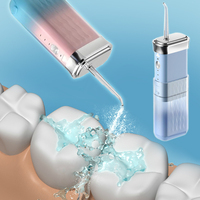 Oral Irrigator, Portable Rechargeable Powerful Battery Life Water Teeth Cleaning Stick For Home Travel,Water Flosser Teeth Pick