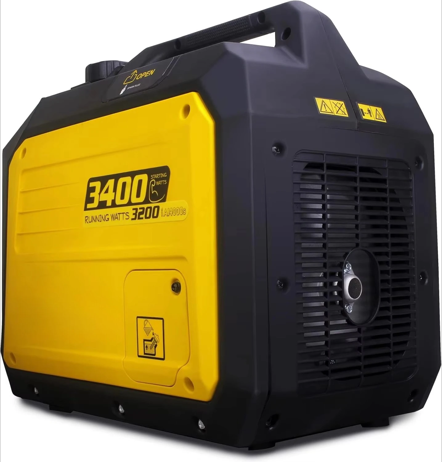 Aceup Energy Generador inversor portátil silencioso de 3400 vatios alimentado por gasolina con certificación CE para el hogar Camping RV EURO-V refrigerado por aire