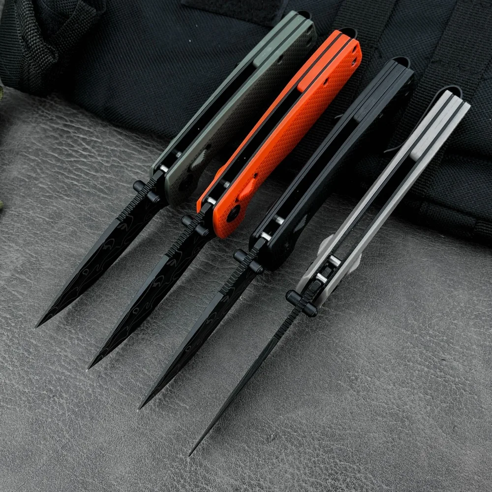 屋外折りたたみナイフ高品質ポータブル釣りキャンプ登山ロック自己防衛狩猟ハンドツールマルチツール EDC