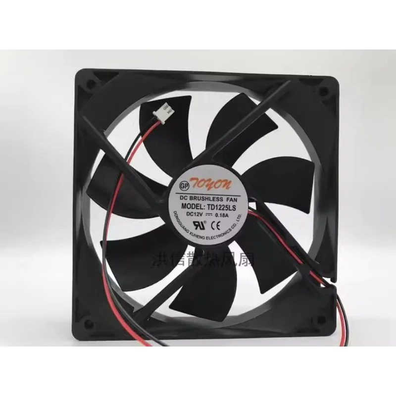 

New Cooler Fan for TONON TD1225LS 12025 12V 0.18A 12CM Computer Power Fan 120*120*25MM