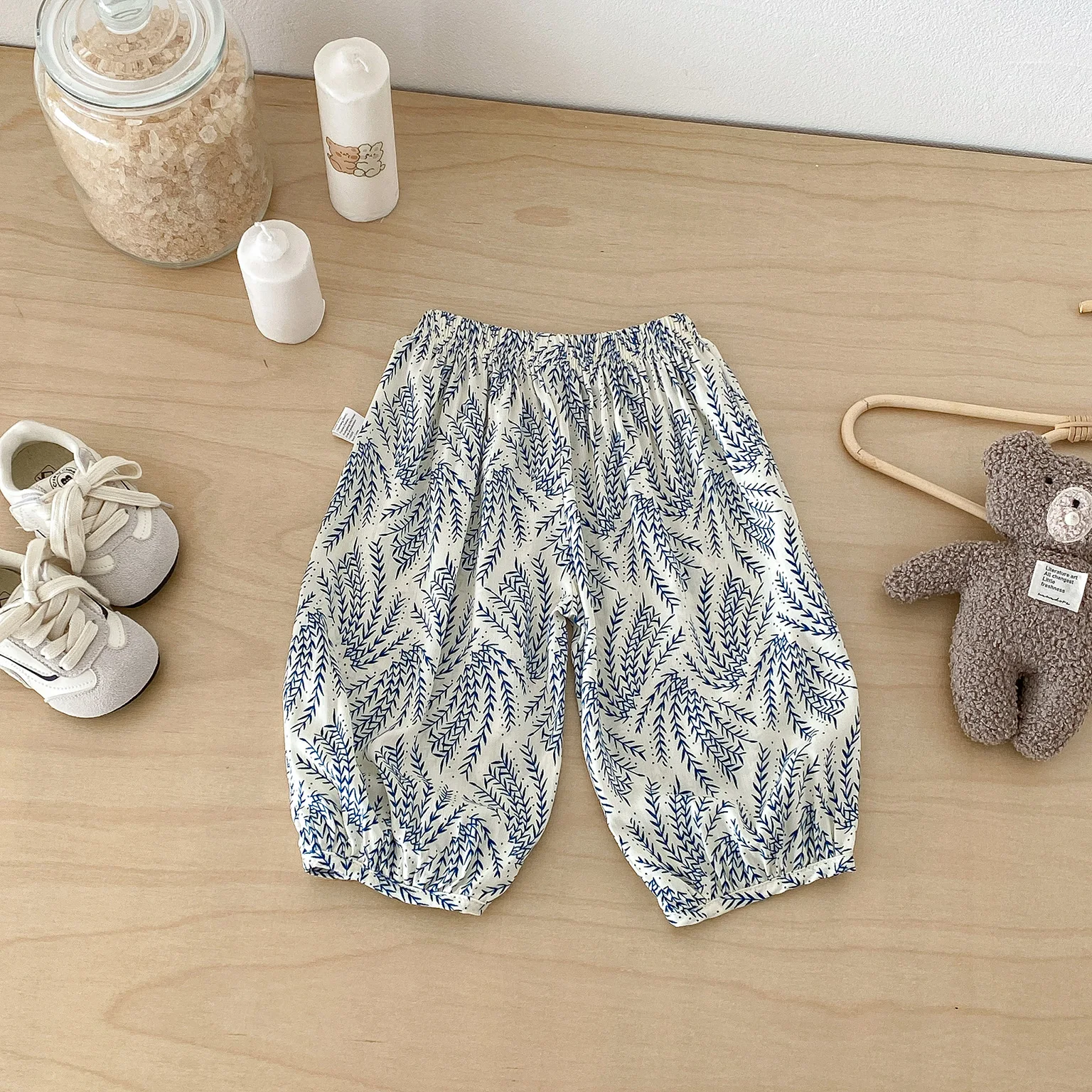 Sommerliche Leichte Mückenschutz-Hosen für Jungen und Mädchen, Koreanischer Stil Baby-Sonnenschutz-Hosen für den Sommer – Detail 2