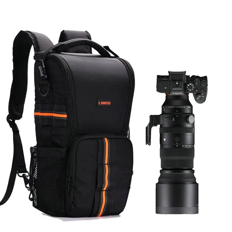 NEW PROFESSIONAL CAMERA BAG LENS BAG FOR FUJI CANON NIKON SONY SIGMA  WITH 100-400 60-600MM LENS  030901