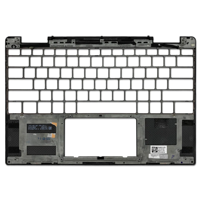 Original Laptop Palmrest For Dell XPS 13 7390 2-in-1 Upper top Case Keyboard Bezel Lower Cover C Shell 0JNHN3