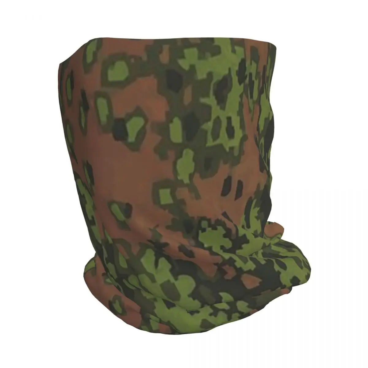 Splintertarn German WW2 Camouflage Army Military Camo Bandana Neck Cover Wrap Mask Scarf Headband Beanies Hat for Men Women view 2