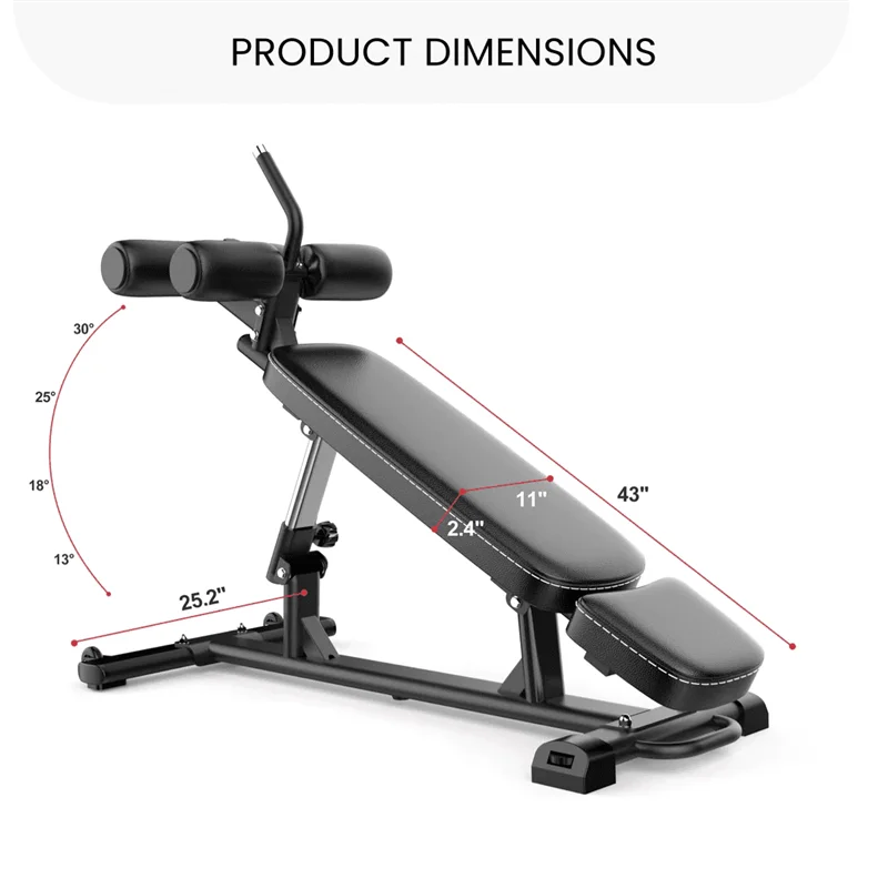 

Handle Ab Exercises Reverse Crunch Decline Sit up Bench1