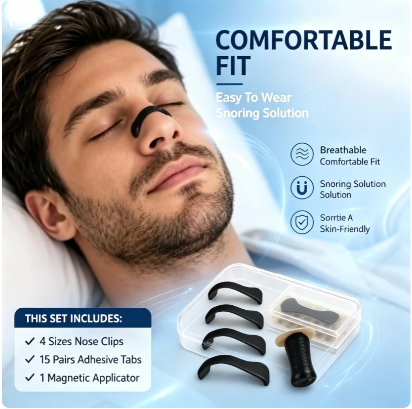 Magnetic Nasal Strips Anti Snoring Sleep Aid