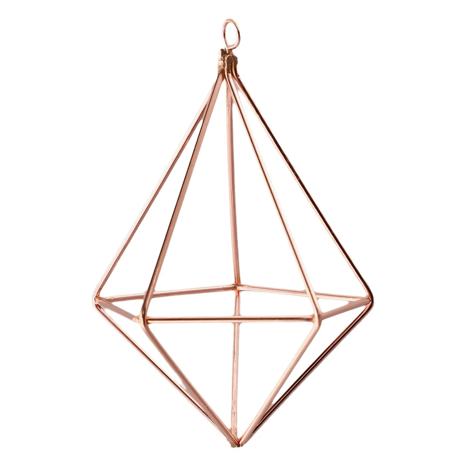 

Plant Flower Decoration Design Metal Hanging geometric Shape Basket Home Garden Outdoor Hanger Furnishing Bracket