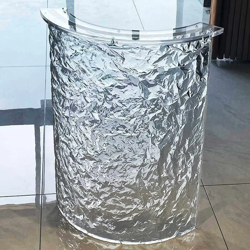 アクリル透明テーブル脚ダイニングコーヒーバーアークテーブルフットブラケットシンプルモダンライトラグジュアリーサポートフット