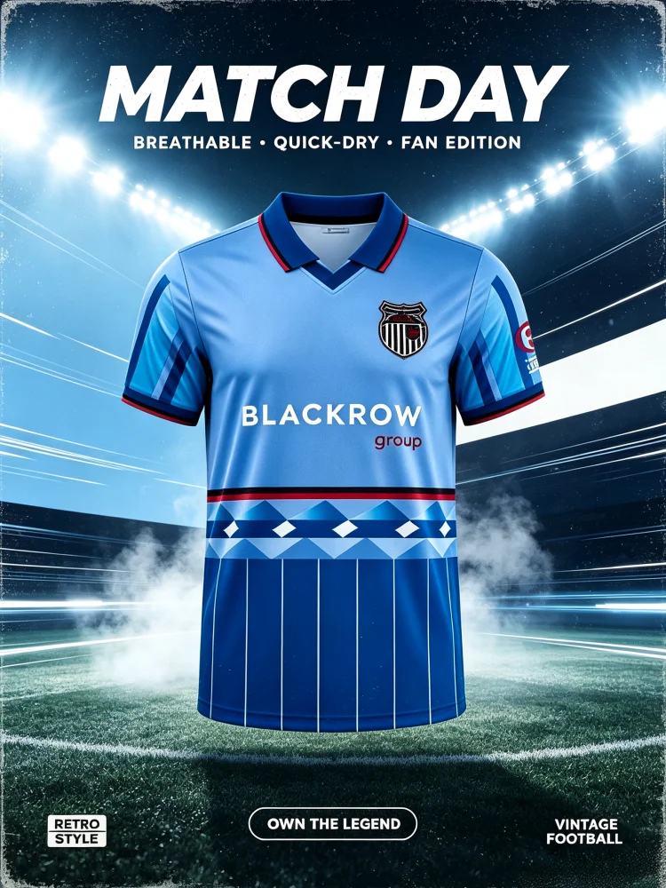 2026-27 Sommer Neues Match Fan-Sport Atmungsaktives Freizeit-T-Shirt für Männer und Frauen Grimsby Town Fußballtrikot Unisex Familien-Kinder-T-Shirts – Detail 3