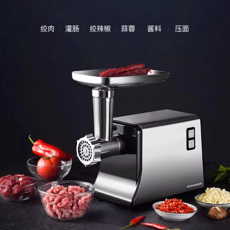 Мясорубка, бытовая электрическая многофункциональная автоматическая машина для наполнения колбас из нержавеющей стали, машина для наполнения колбас