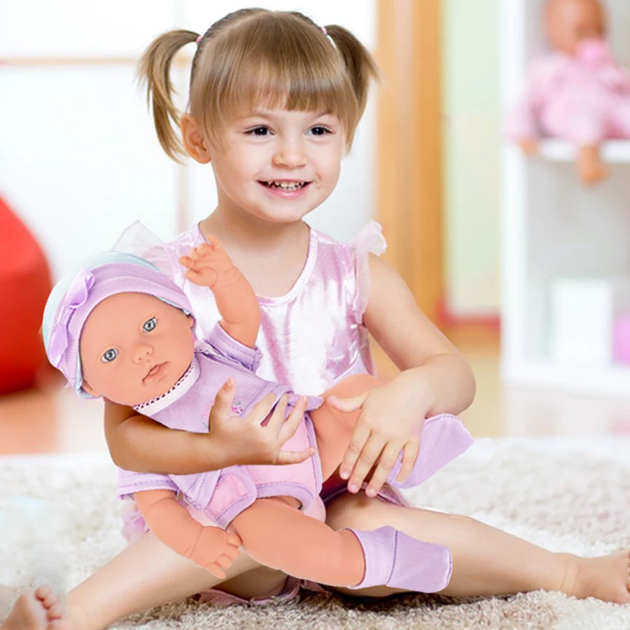 12 cali/30 cm Reborn Doll piżama z krótkim rękawem kapelusz na buty kombinezony laleczka bobas realistyczne Reborn lalki amerykańskie lalki dla dziewczynek prezenty