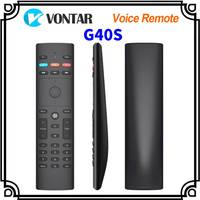 G40S Voice Remote Control Air Mouse Wireless Mini Kyeboard with IR Learning for Android TV Box PC