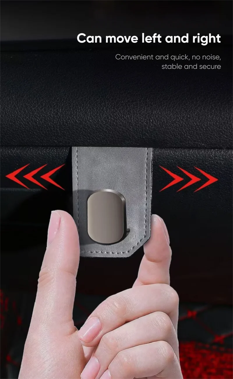 TazerApex Universeller Auto-Handschuhfach-Haken, Aufbewahrungshaken für Handschuhfach, Hängehaken für Taschen, Hüte und Geldbörsen – Detail 6