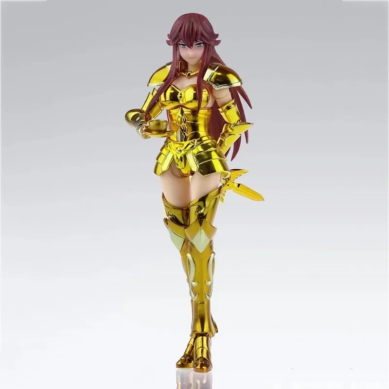 GT Model Saint Seiya Myth Cloth EX Female Gemini Cheryl Gold Knights of The Zodiac Anime Action Figure Toys Gifts in Stock