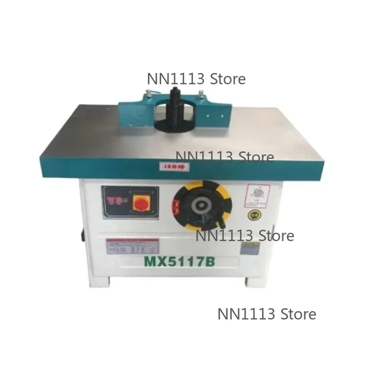 Spindle Shaper Moulder Vertical Milling Wood Door Machine Woodworking One Axis Shaper Moulding Wood Shaper Machine MX5117B